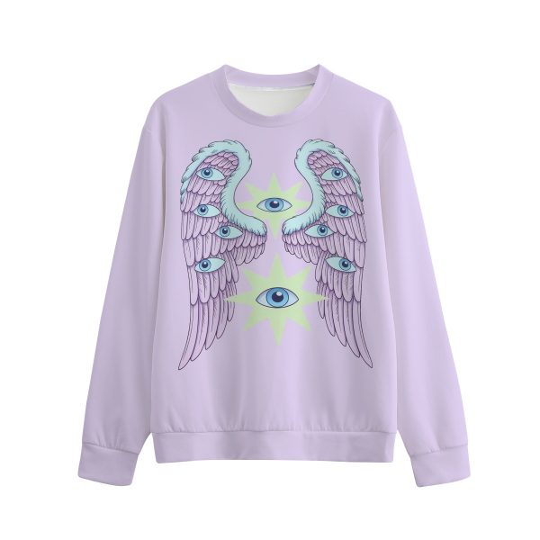 Pastel Biblically Accurate Angel Kawaii Sweatshirt — Ohime Mall