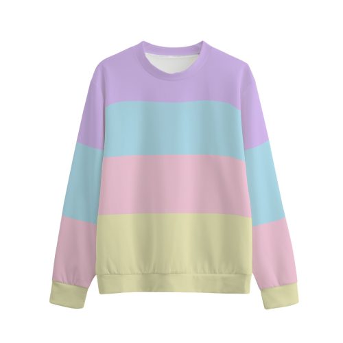 Pastel Rainbow Kidcore Kawaii Sweatshirt — Ohime Mall