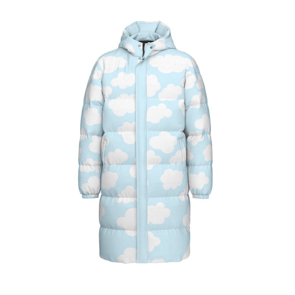 Kidcore Cloud Puffer Kawaii Fairy Kei Down Jacket Yume Kawaii Cutecore Winter Coat — Ohime Mall