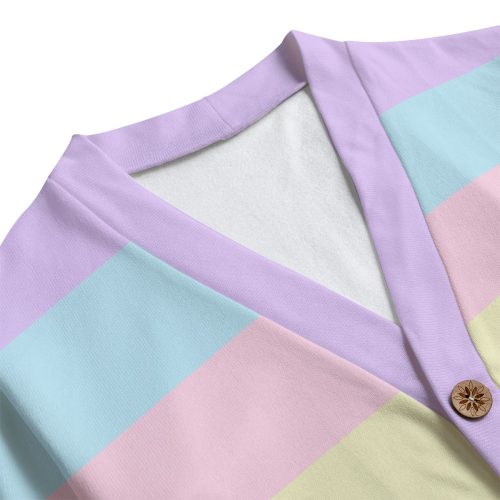 Pastel Rainbow Cardigan: Yume Kawaii Kidcore Fashion — Ohime Mall