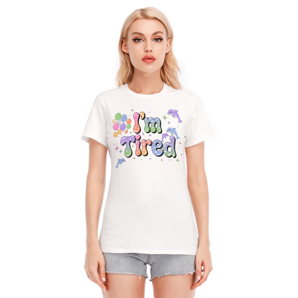 I'm Tired Meme Shirt: Sarcastic Clowncore Tee - Image 2