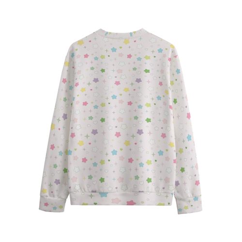Pastel Parfait Kidcore Cotton Sweatshirt — Ohime Mall