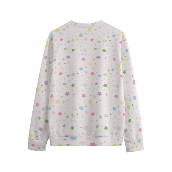 Pastel Parfait Kidcore Cotton Sweatshirt — Ohime Mall
