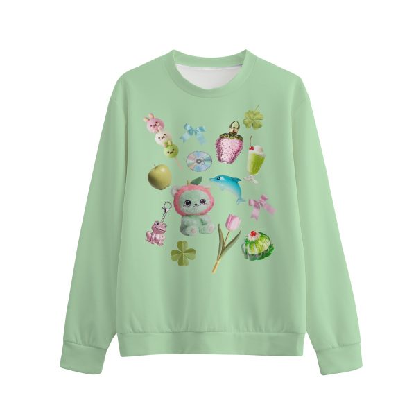 Kawaii Trinket Sweatshirt: Juminocore Yume Kawaii Fashion Pullover — Ohime Mall