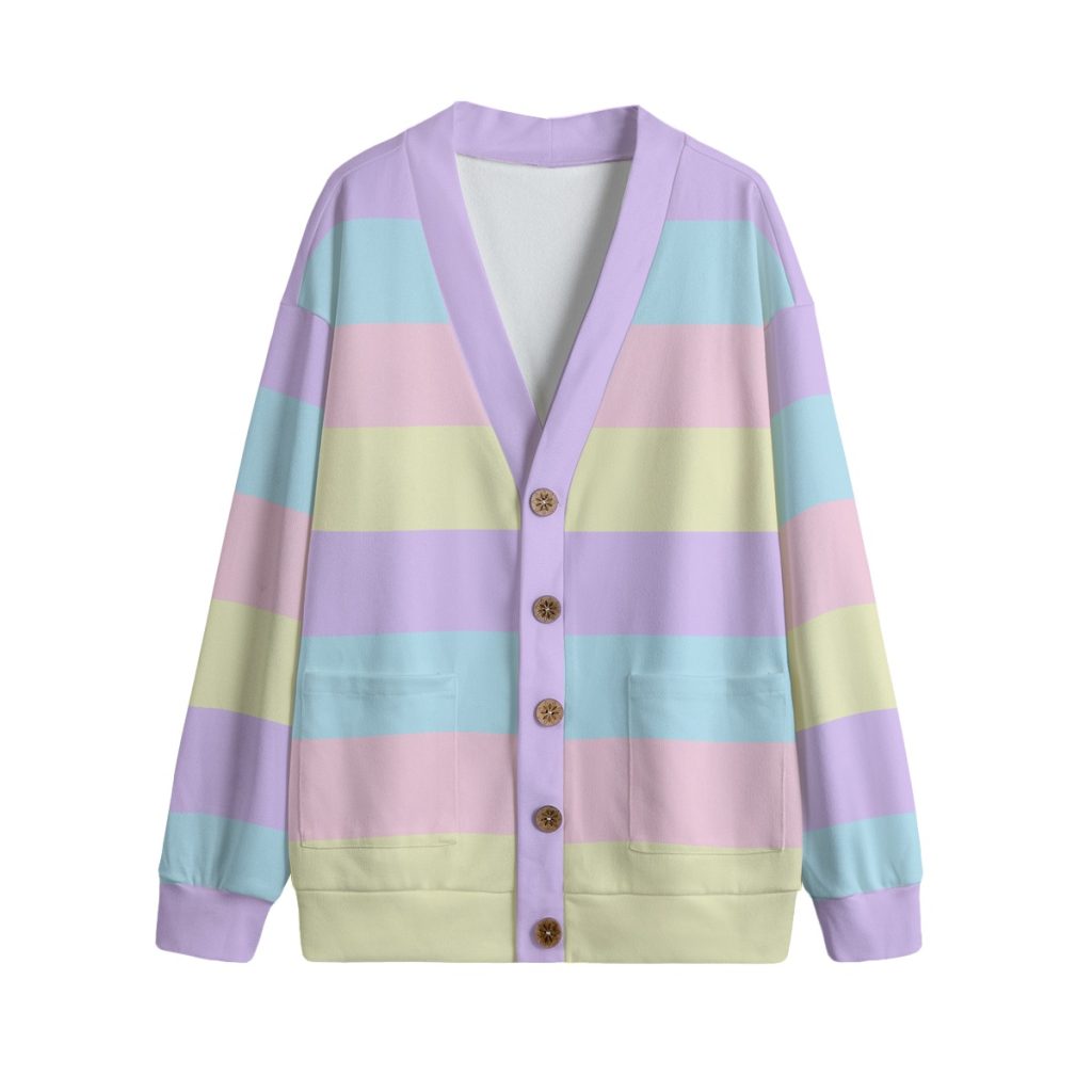 Pastel Rainbow Cardigan: Yume Kawaii Kidcore Fashion — Ohime Mall
