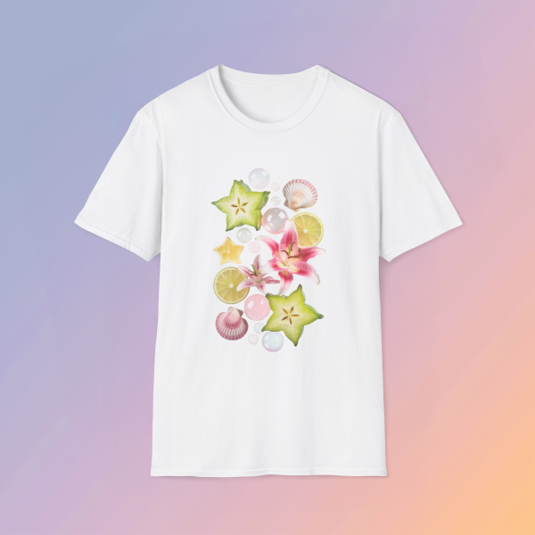 Juminocore Tee, Beach Gyaru T-Shirt, Summer Shirt Coastal Vacation Clothing — Ohime Mall