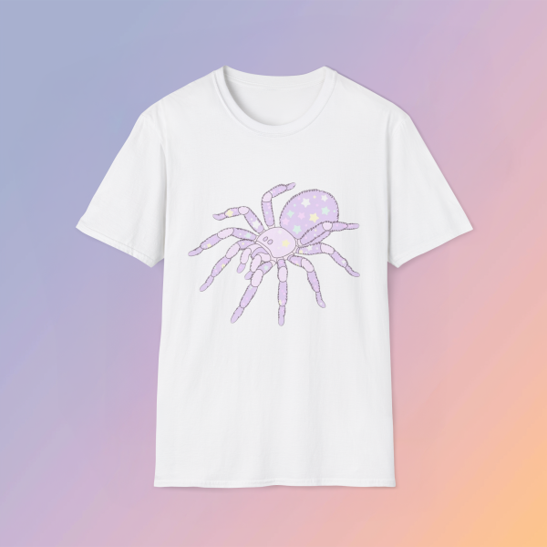 Pastel Spider T-Shirt Kawaii Creepy-Cute Graphic Tee — Ohime Mall