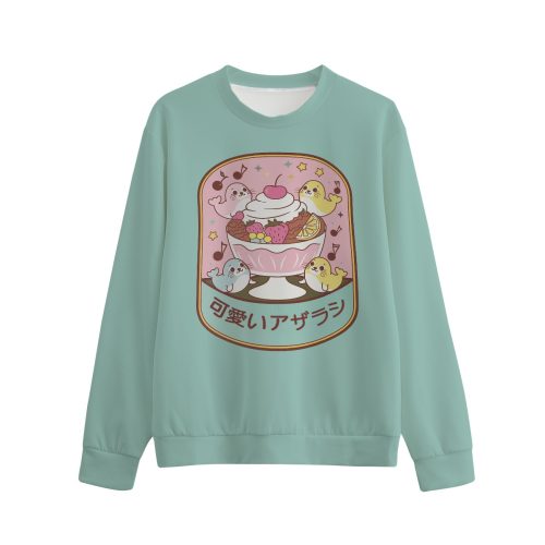 Kawaii Seal Sweatshirt: Kidcore Fashion Pullover — Ohime Mall