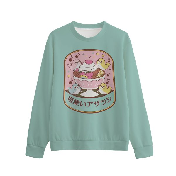 Kawaii Seal Sweatshirt: Kidcore Fashion Pullover — Ohime Mall