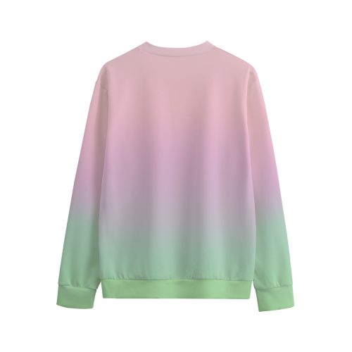 Pastel Vaporwave Sweatshirt: Anime Girl Frutiger Aero Pullover — Ohime Mall