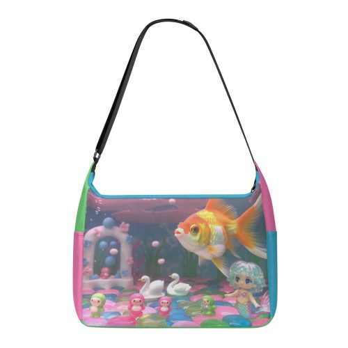 Kidcore Maximalist Y2K Messenger Bag Dopamine Aesthetic