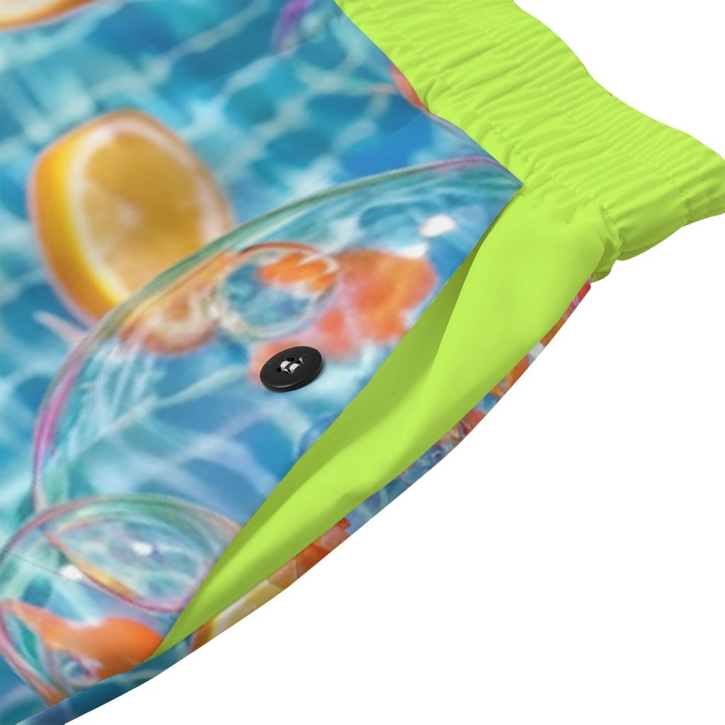 Frutiger Aero Water Ring Toss Game Cargo Pants — Ohime Mall