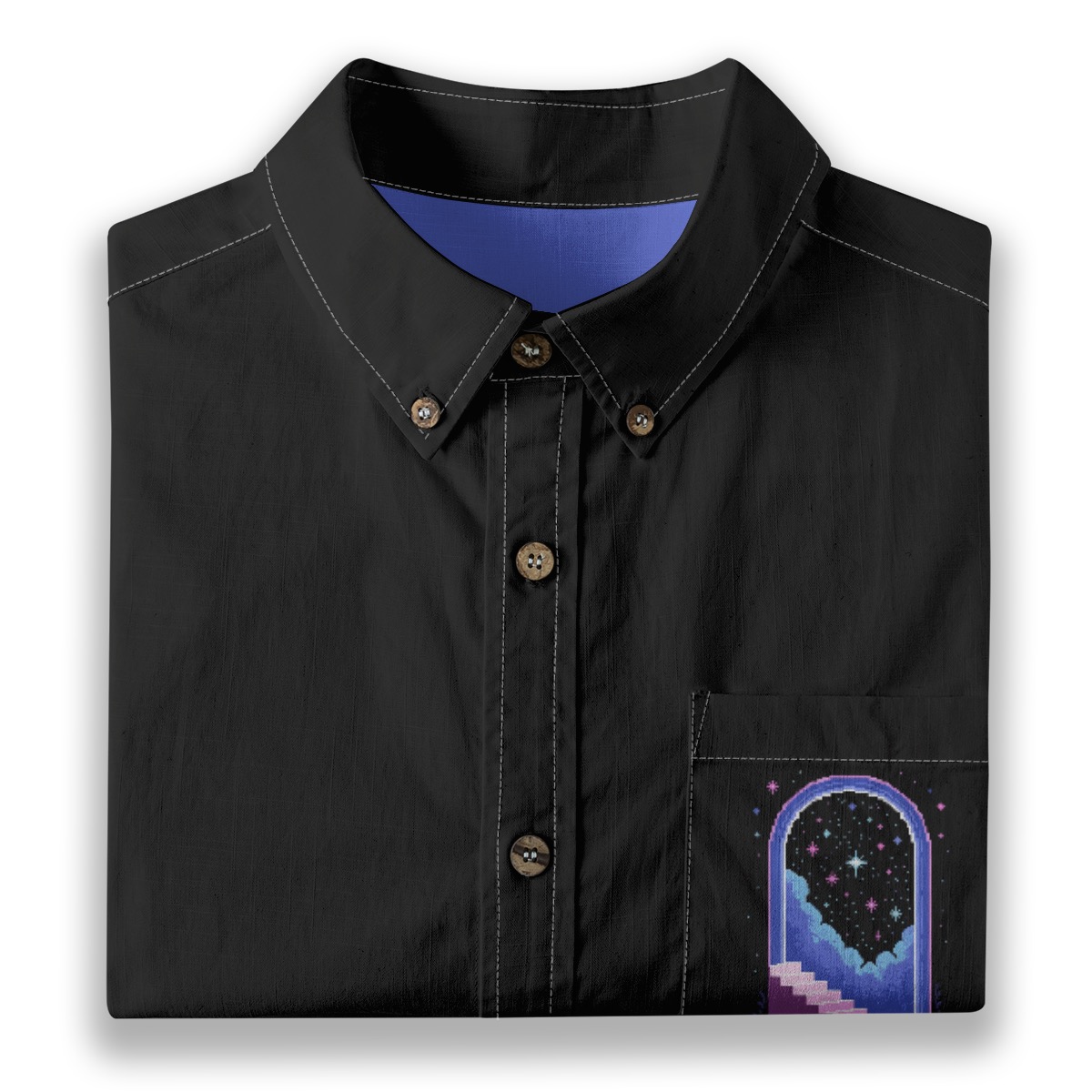 Pixel Game Portal Vaporwave Shirt - Image 3