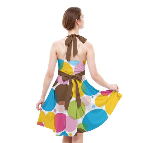 Kidcore Nostalgic Y2K Dotted Dress — Ohime Mall