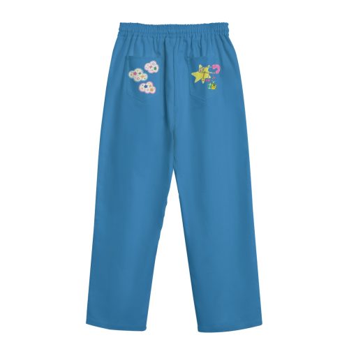 Kidcore Y2K Doodle Spring Cotton Pants — Ohime Mall