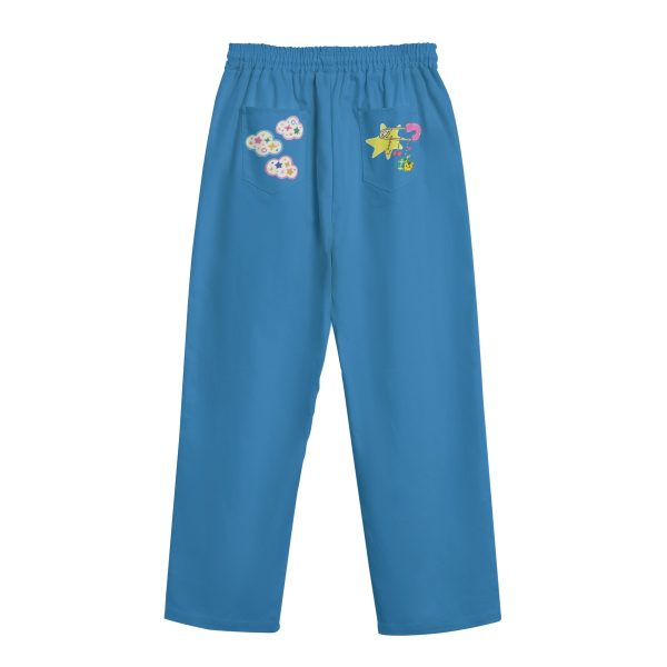 Kidcore Y2K Doodle Spring Cotton Pants — Ohime Mall