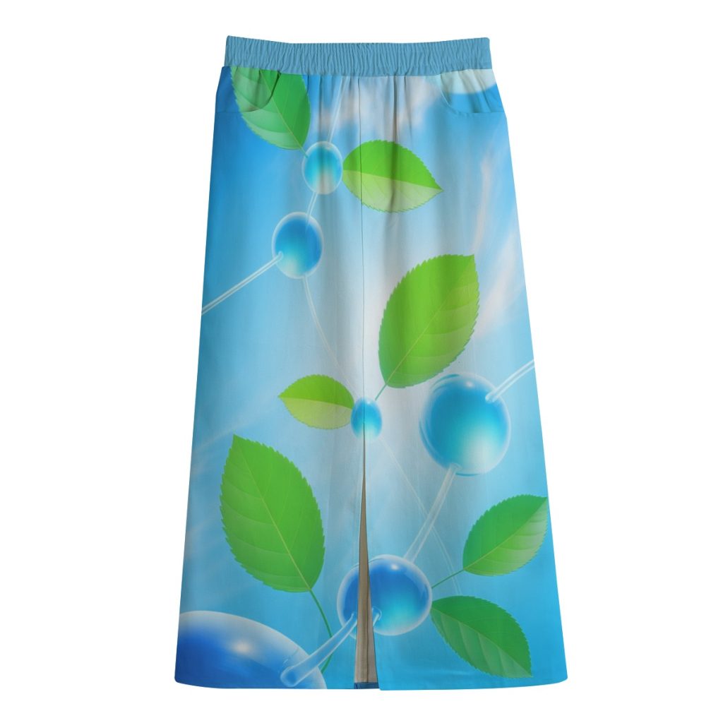 Frutiger Aero Y2K Cotton Skirt — Ohime Mall