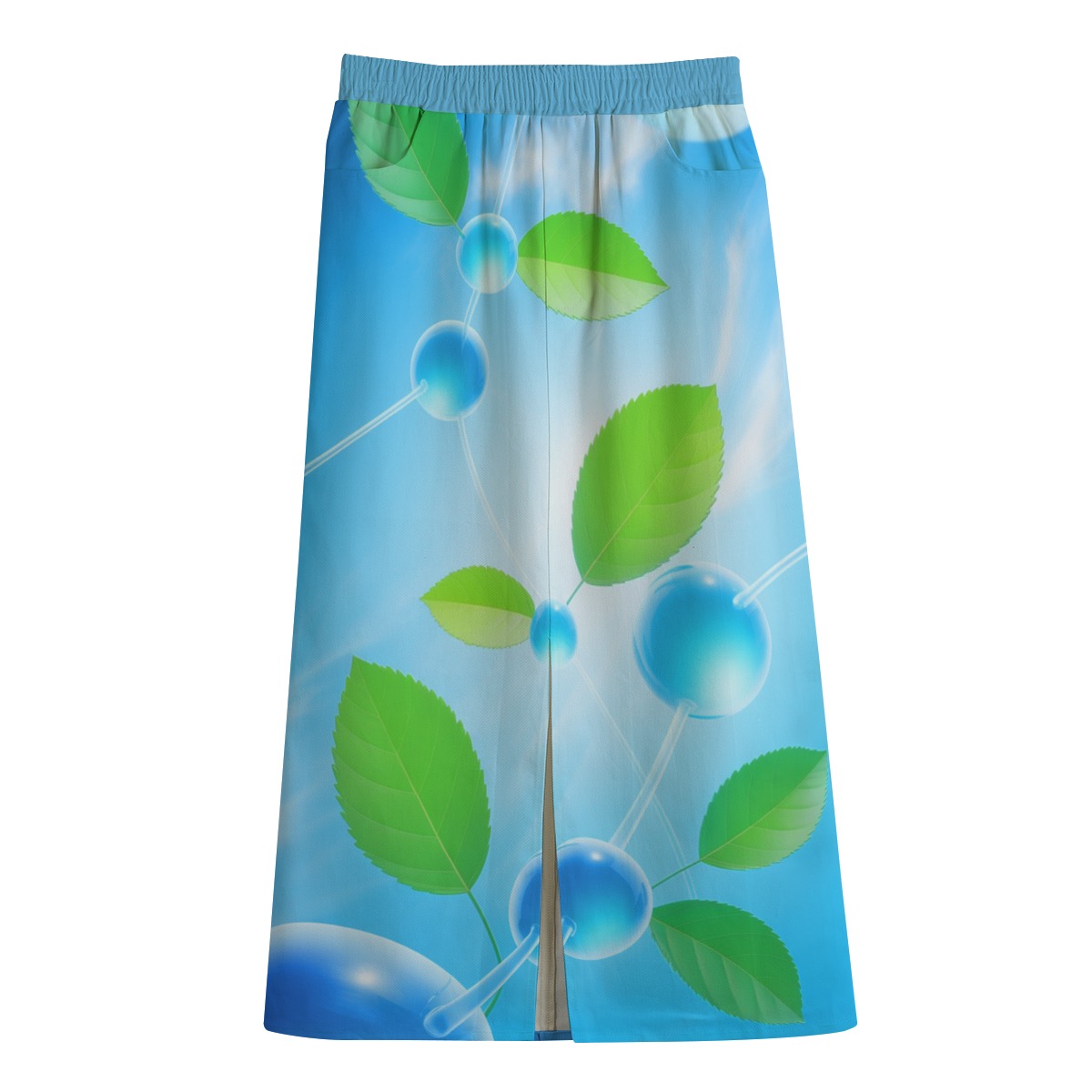 Frutiger Aero Y2K Cotton Skirt - Image 2