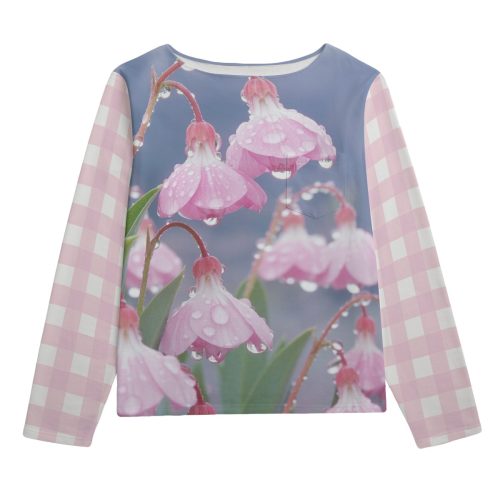 Spring Blooms Long Sleeve Soft Girl Shirt