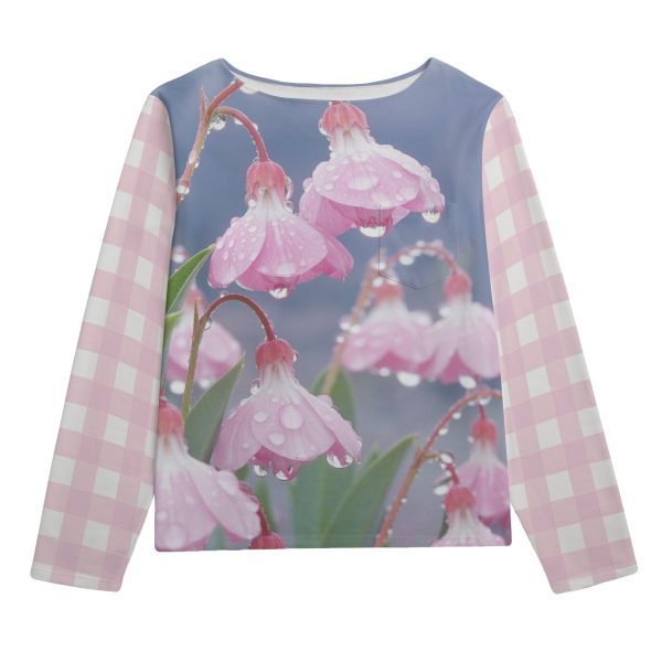 Cottagecore aesthetic - Spring Blooms Long Sleeve Soft Girl Shirt