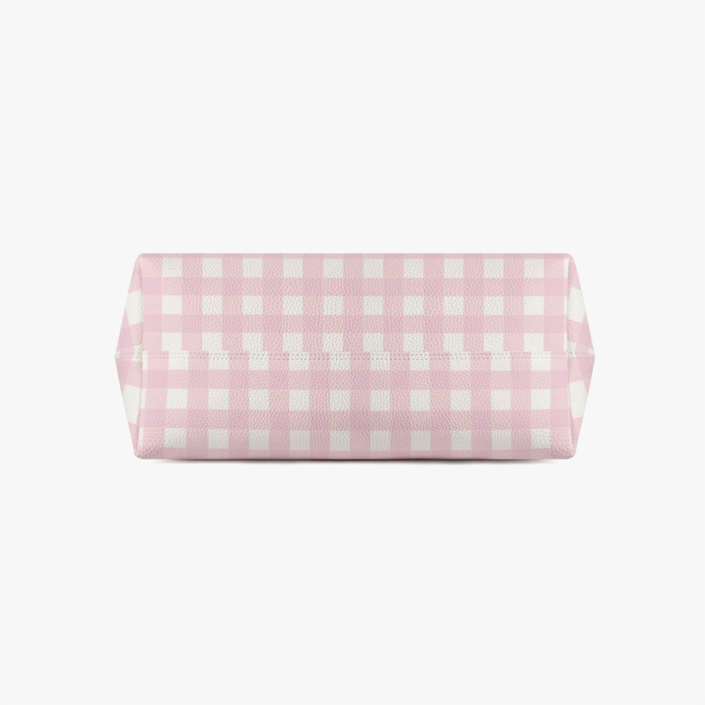 Coquette Pink Gingham Pastel Core Tote Bag — Ohime Mall