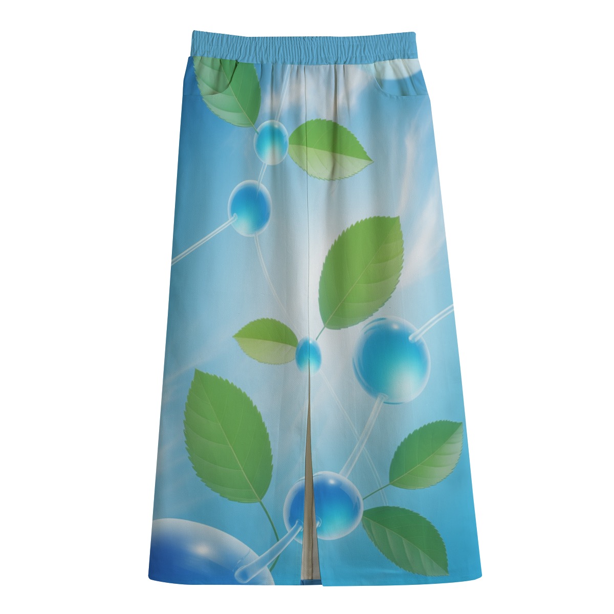 Frutiger Aero Y2K Cotton Skirt - Image 7