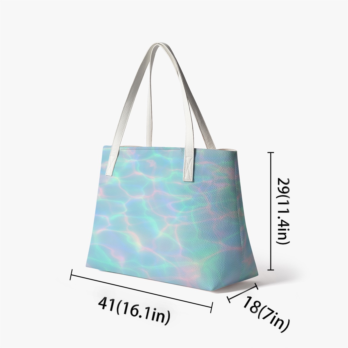 Iridescent Pool Water Tote Bag - Image 6