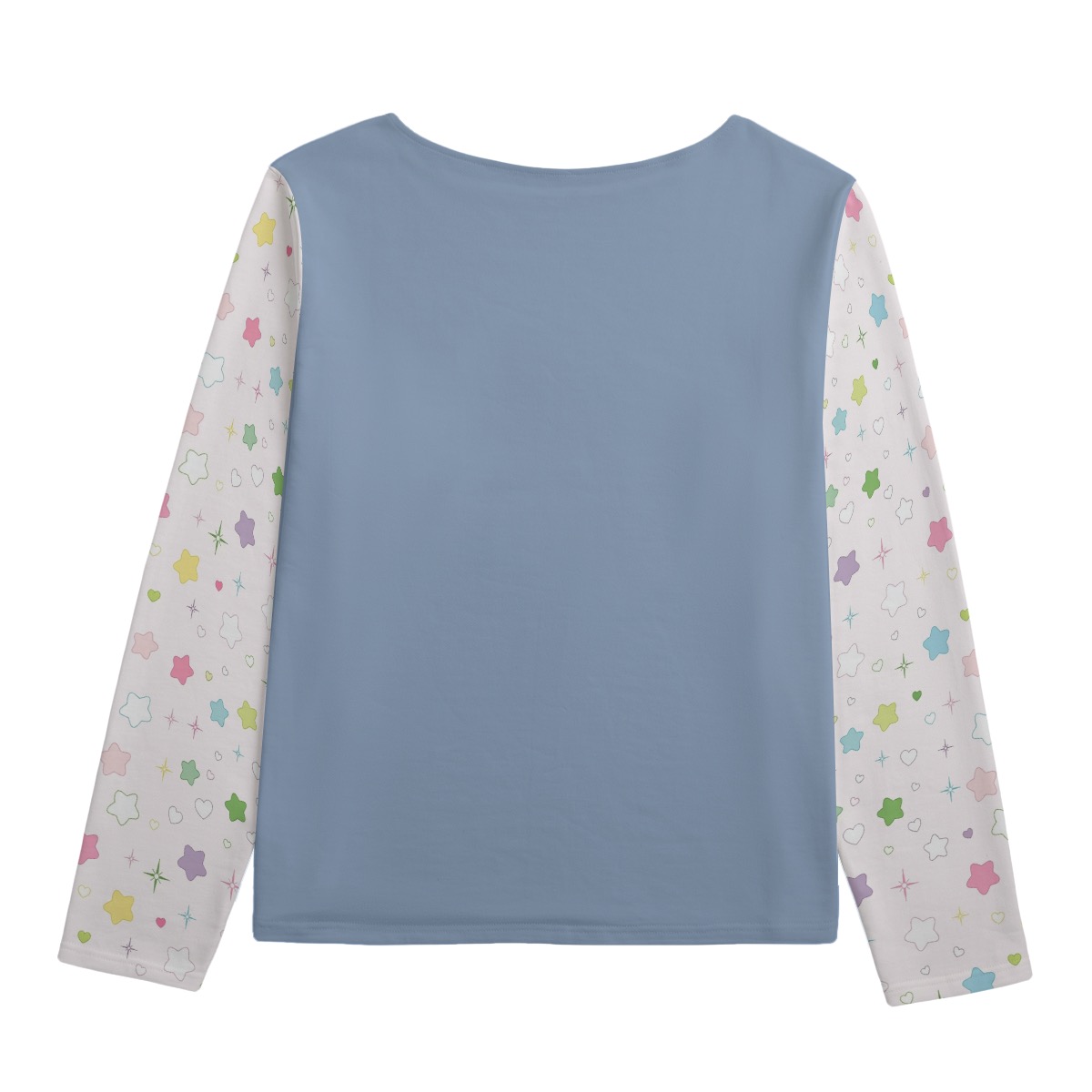 Heisei Retro Pastel Core Soft Girl Collage Sweatshirt - Image 2