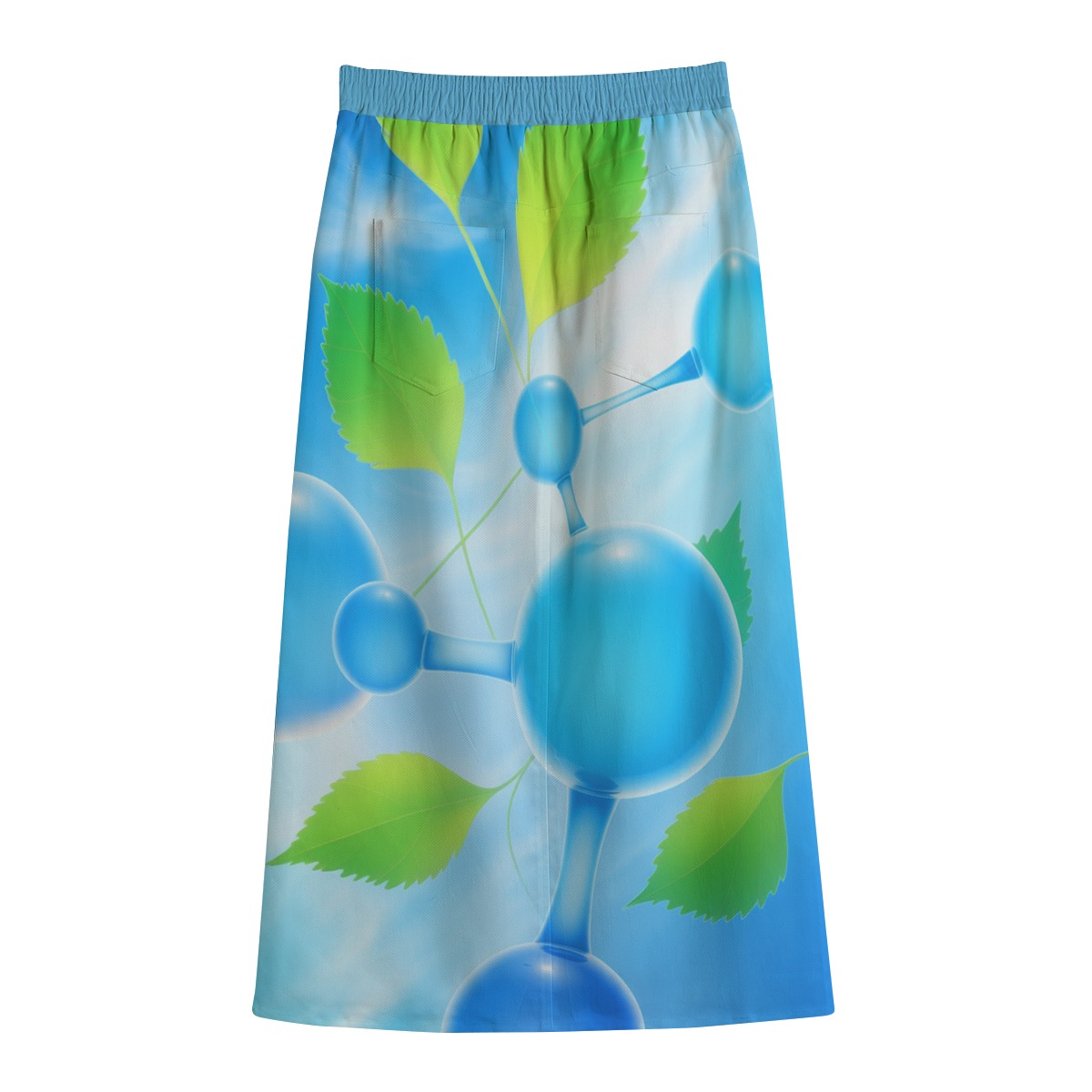 Frutiger Aero Y2K Cotton Skirt - Image 3