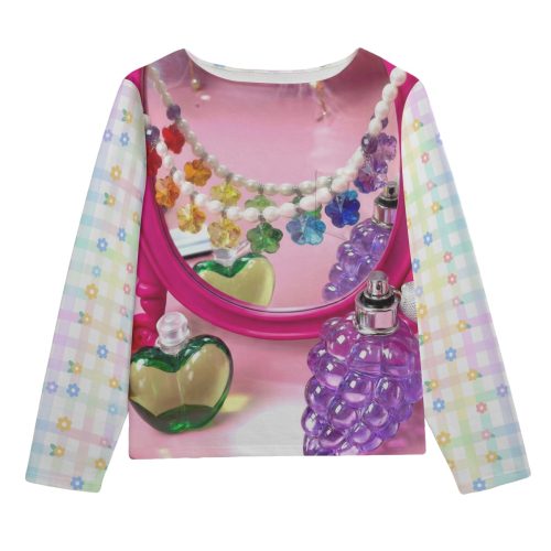 Y2K Maximalist Rainbow Sweatshirt