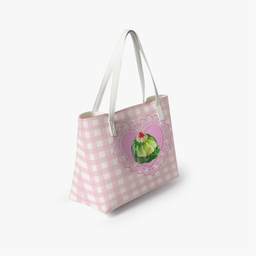 Coquette Pink Gingham Pastel Core Tote Bag — Ohime Mall