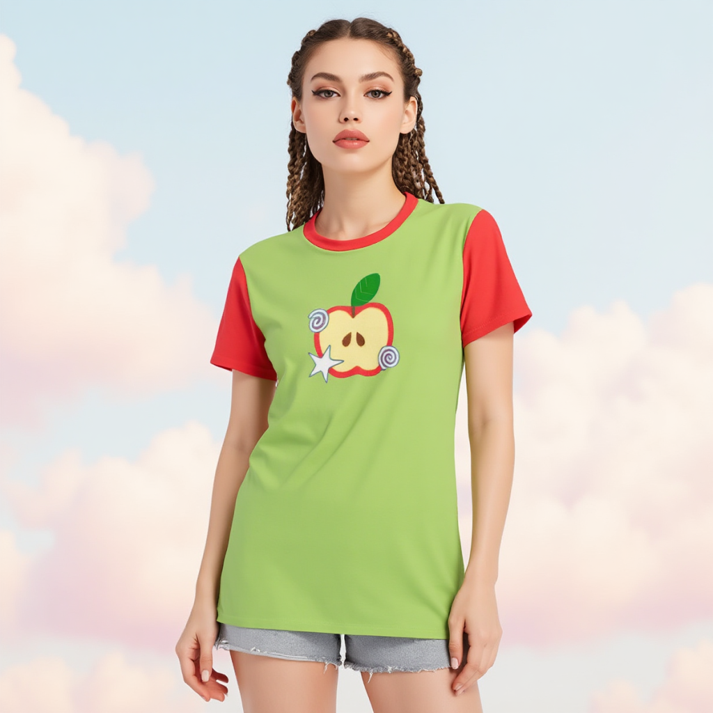 Apple Core Y2K T-Shirt — Ohime Mall