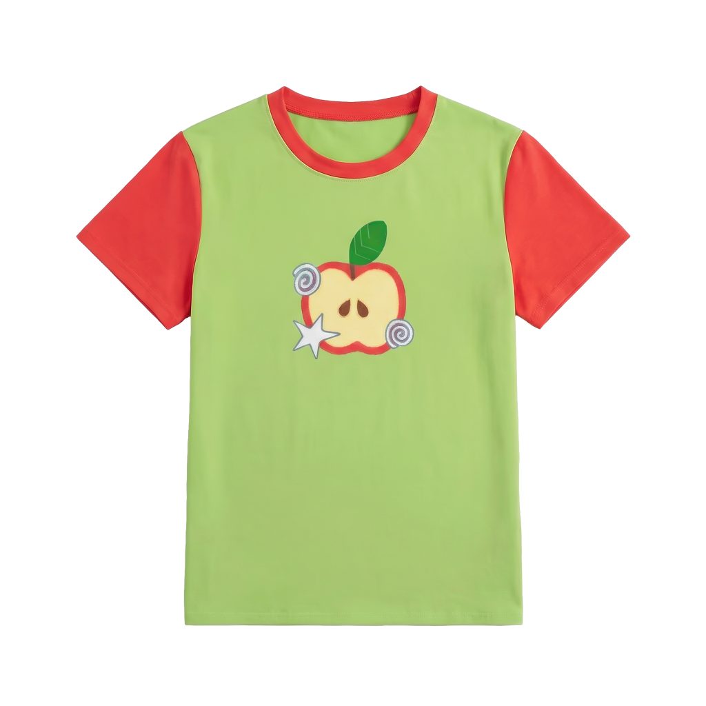 Apple Core Y2K T-Shirt — Ohime Mall