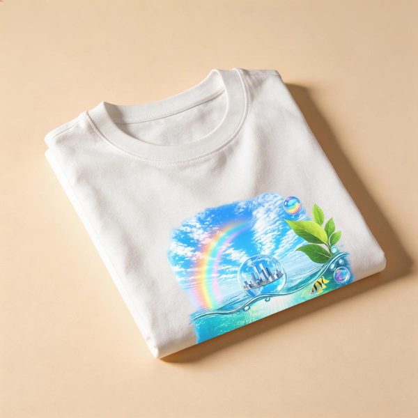 Frutiger Aero T-shirt Utopian Scholastic Aesthetic 2000s Nostalgia Y2K Tee