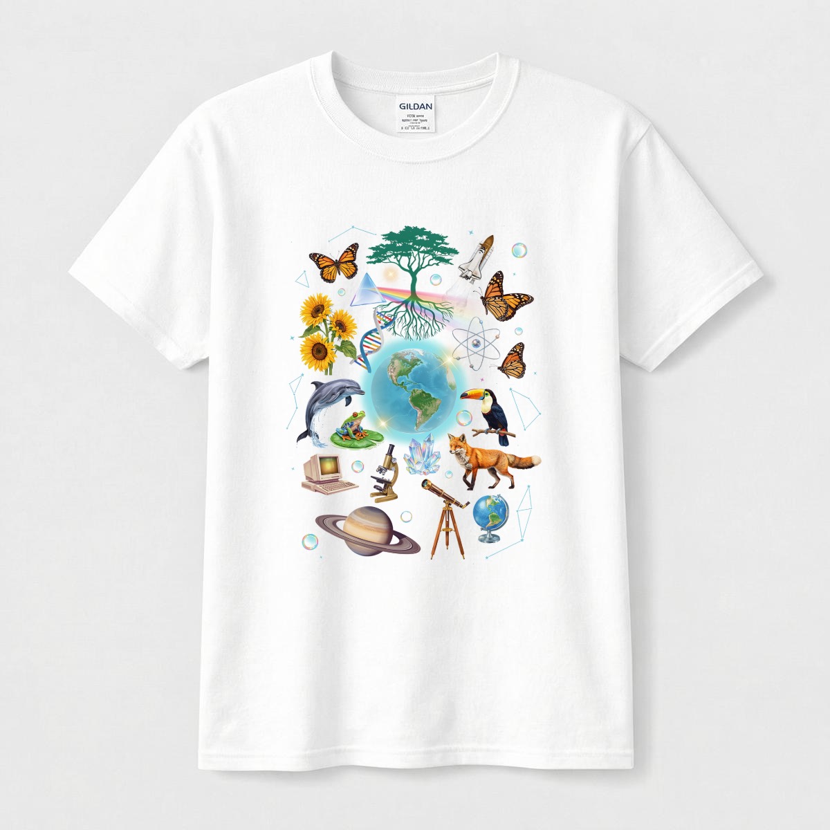 Utopian Scholastic Grafic Tee 90s Aesthetic 2000s Nostalgia - Image 10
