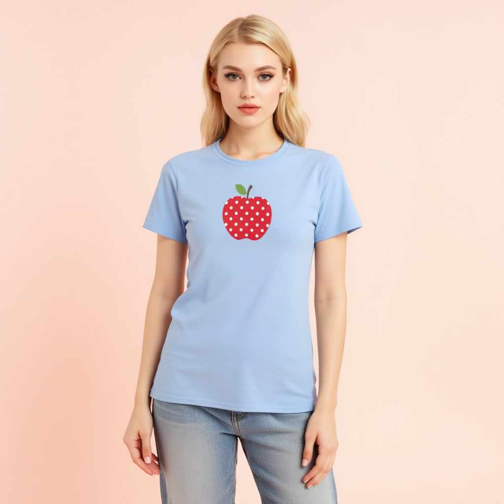 Apple Shirt Heisei Y2K Tee Cottagecore T-shirt