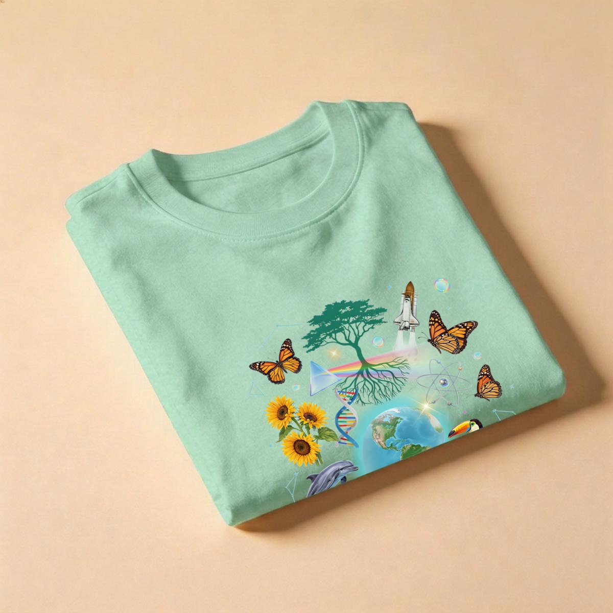 Utopian Scholastic Grafic Tee 90s Aesthetic 2000s Nostalgia - Image 5